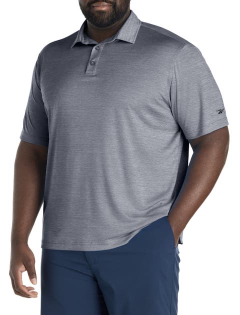 Big 
Tall Performance Heather Polo Shirt