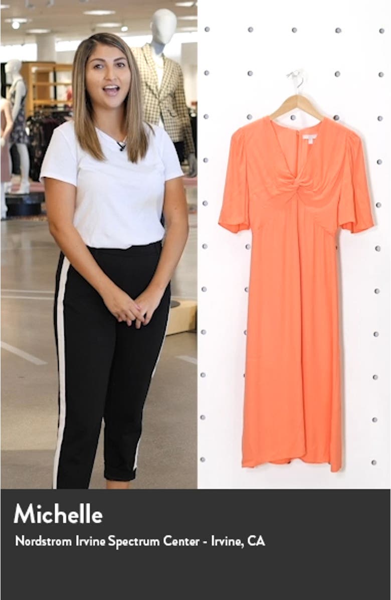 Twist Front Midi Dress, sales video thumbnail