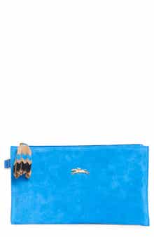 Longchamp Le Pilage Zip Wristlet Pouch