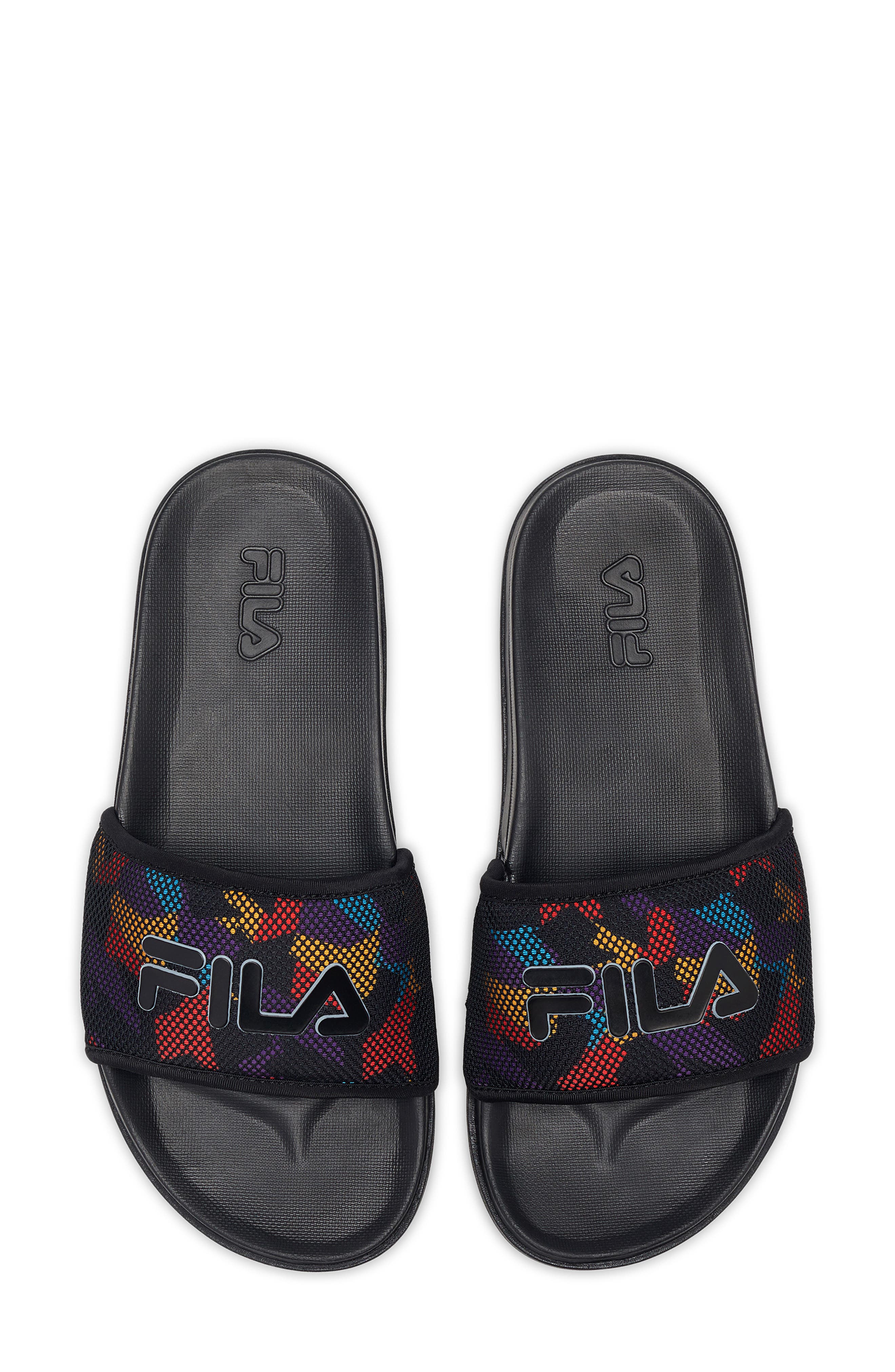 FILA Lux '90s Slide Sandal, Alternate, color, 