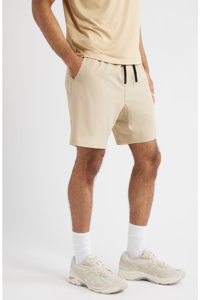 Tempo Tech Shorts, Alternate, color, TAN