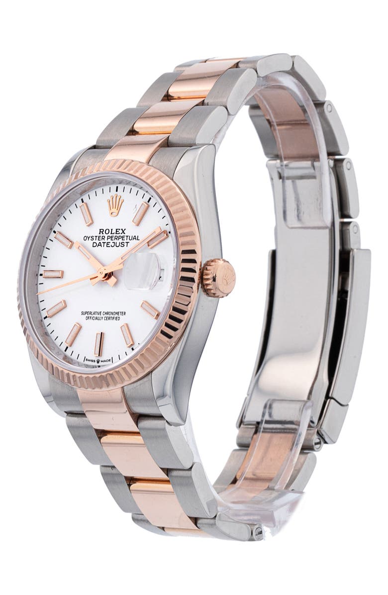 Watchfinder & Co. Rolex Preowned Datejust Bracelet Watch, 36mm, Alternate, color,