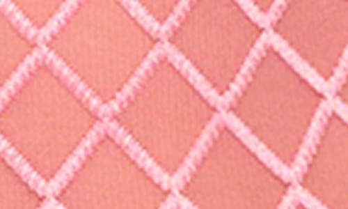 Oh La La Cheri Aurbrielle Ruffle Flocked Mesh Teddy In Pink