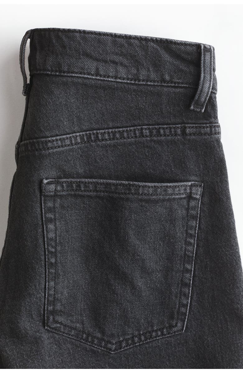 H&M High-waisted Denim Shorts, Alternate, color, 