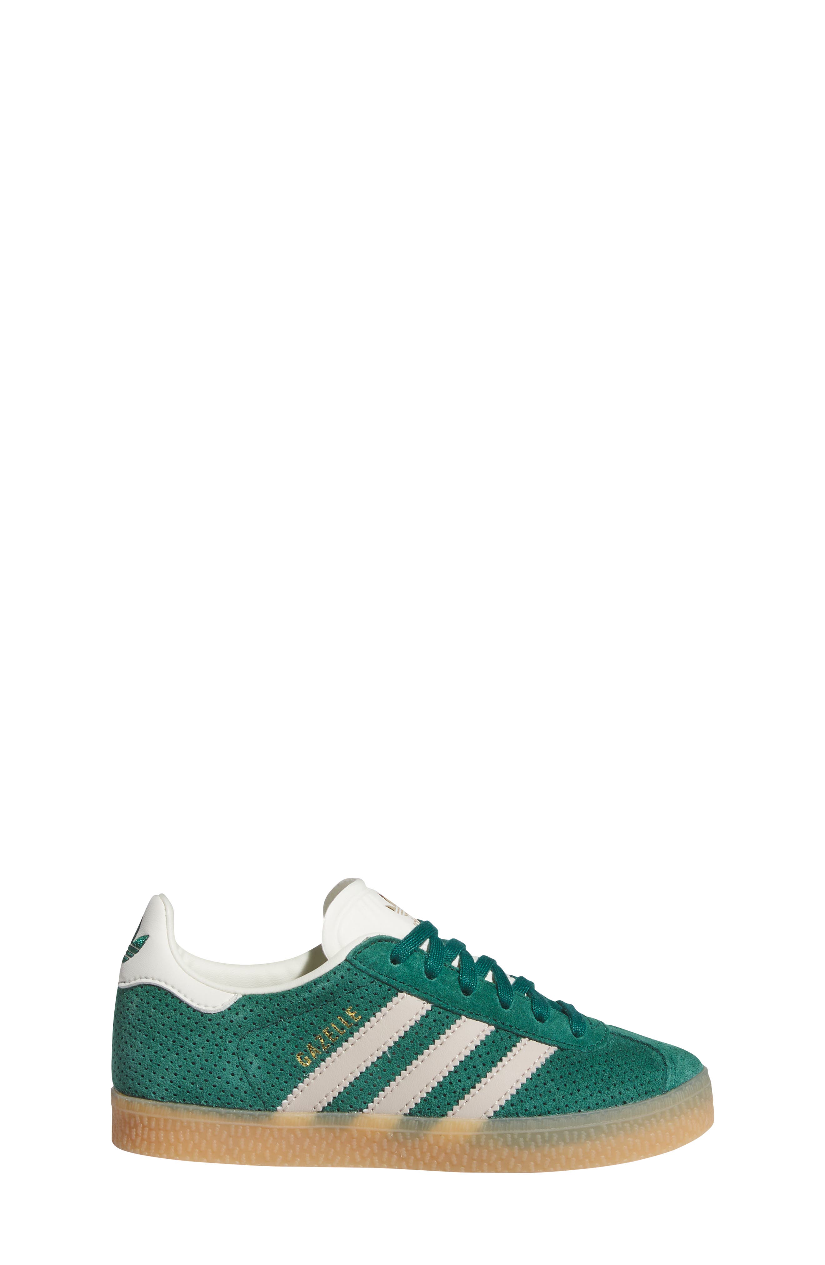 adidas Kids' Gazelle Sneaker, Alternate, color, Collegiate Green