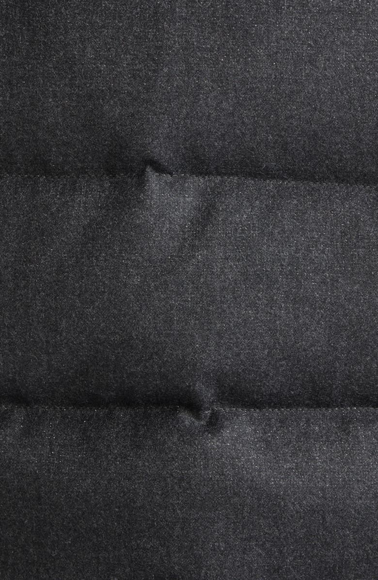 Eleventy Wool Blend Down Vest, Alternate, color, 168 Carbon