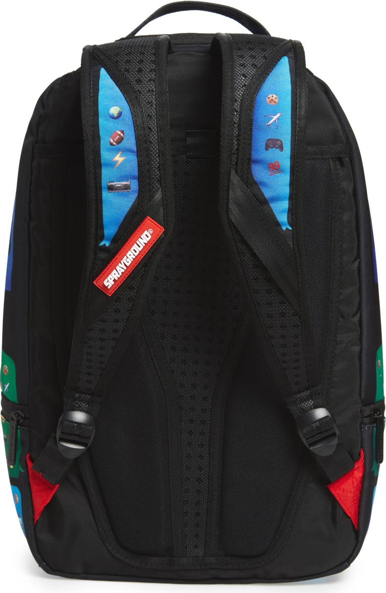 Sprayground Emoji Shark Backpack, Alternate, color,