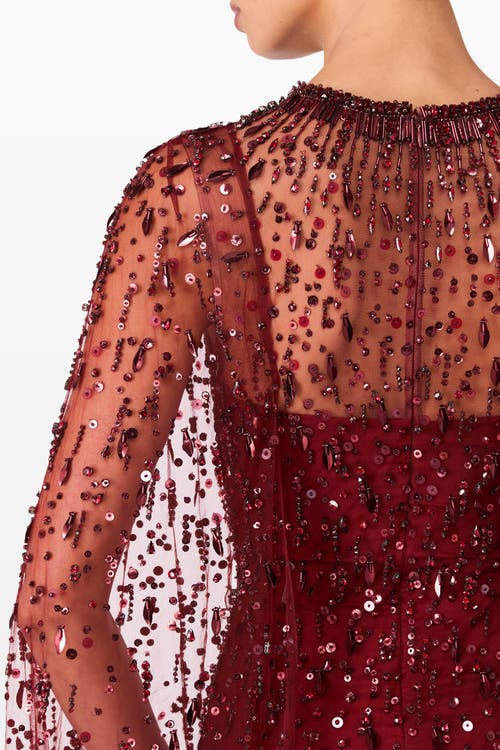 Jenny Packham Hestia Dress In Red