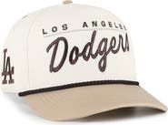 '47 Men's '47 Natural/Tan Los Angeles Dodgers Neutral Terrain Hitch Rope Adjustable Hat