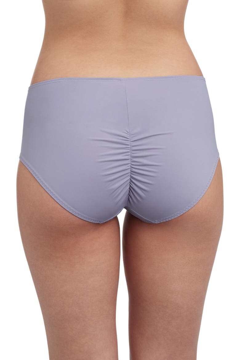 Entice Front Lace Brief, Alternate, color, Lavender Dusk