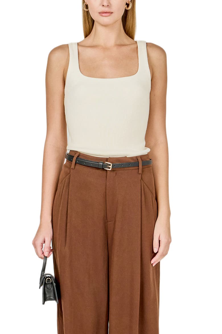 Rib Tank, Alternate, color, CREAM