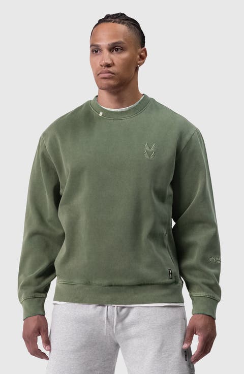 Tech Essential Distressed Crewneck