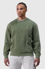 ASRV Tech Essential Distressed Crewneck