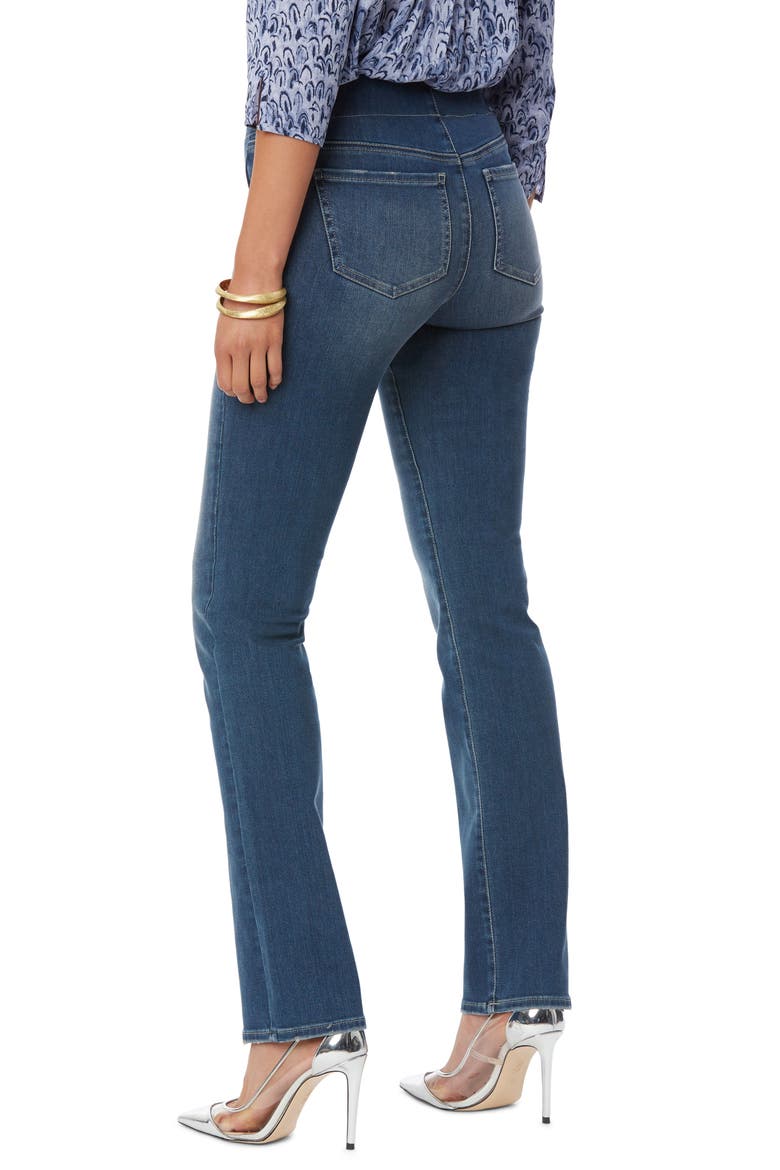 Pull-On Straight Leg Jeans, Alternate, color, CLEAN ENCHANTMENT