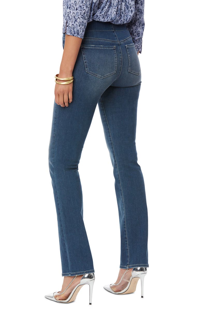 NYDJ Pull-On Straight Leg Jeans, Alternate, color, 