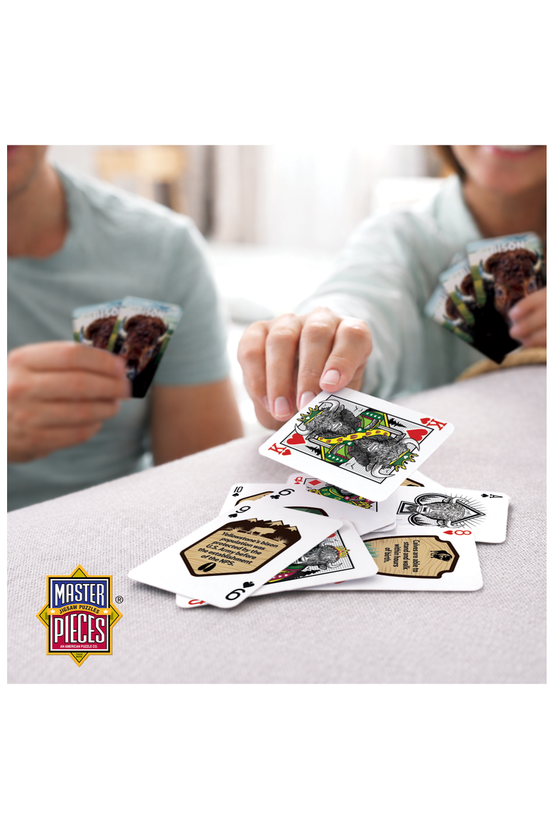 Bison Playing Cards, Alternate, color, Multicolor