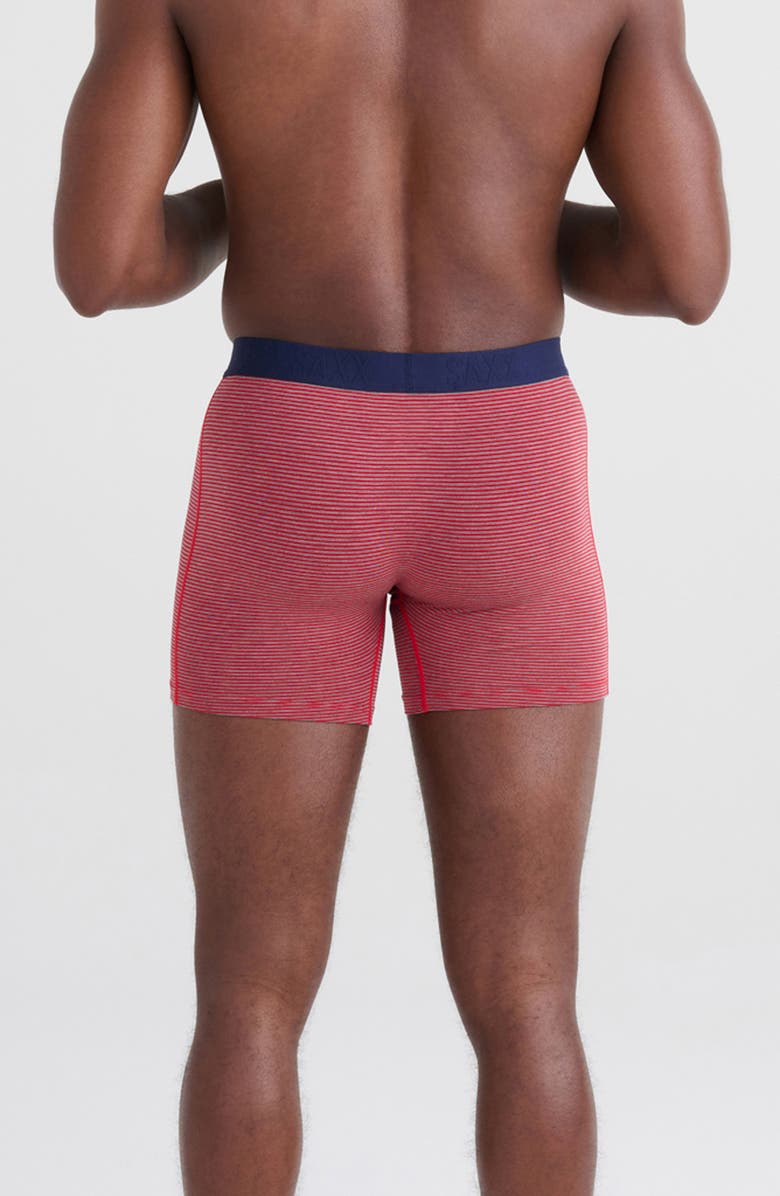 SAXX Vibe Super Soft Boxer Briefs, Alternate, color, Mst-Mini Stripe Cherry