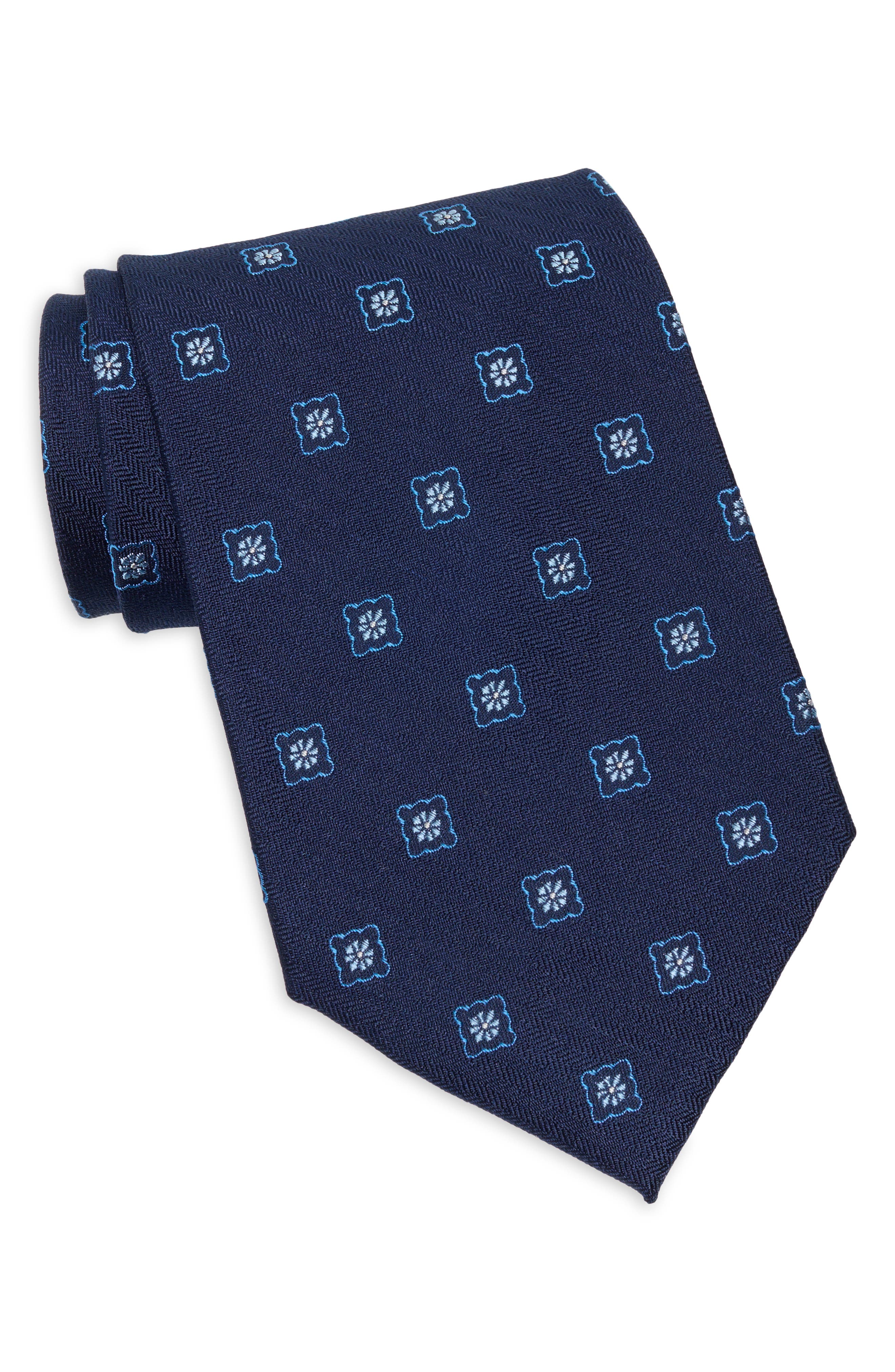 Brooks Brothers Oxford Flower Dot Tie