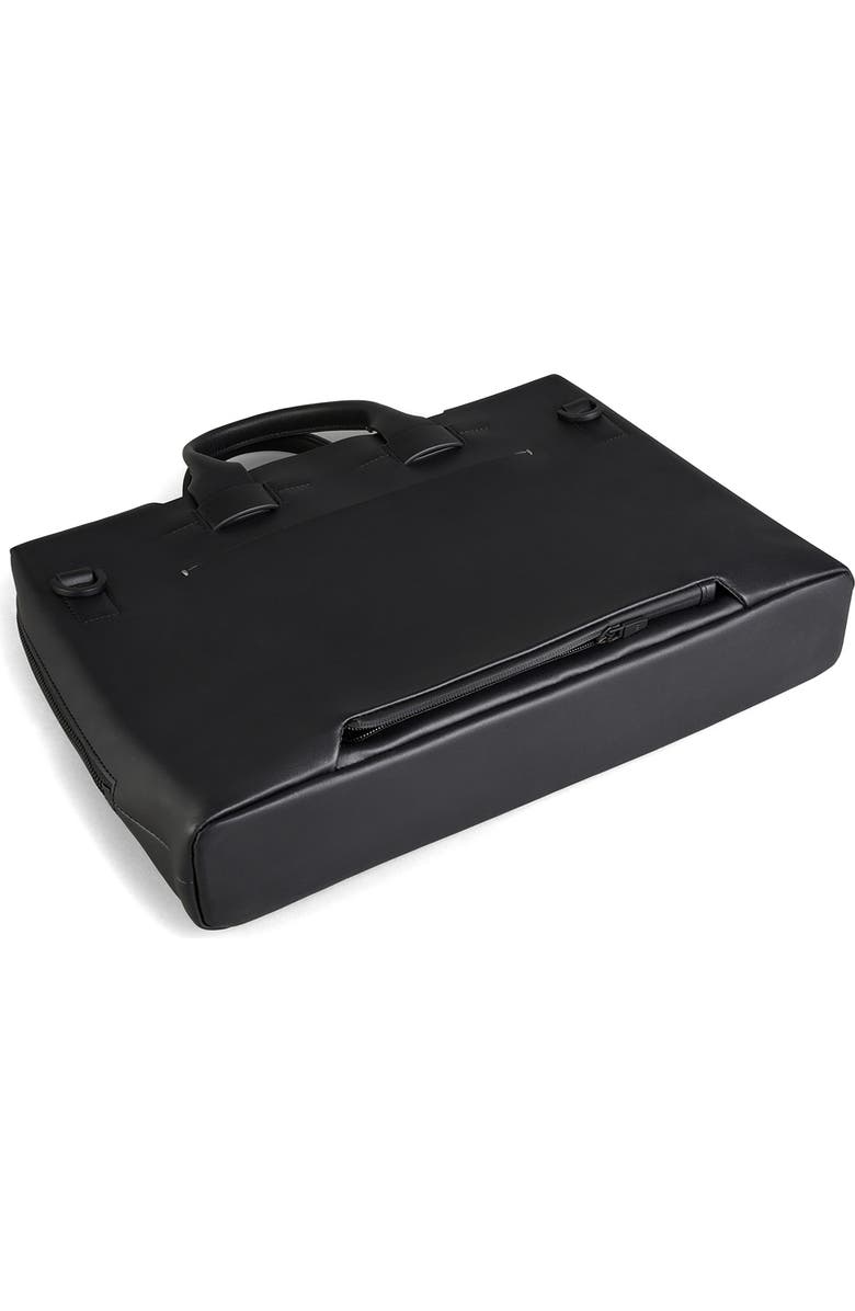 Troubadour Pathfinder Recycled Leather Briefcase, Alternate, color,