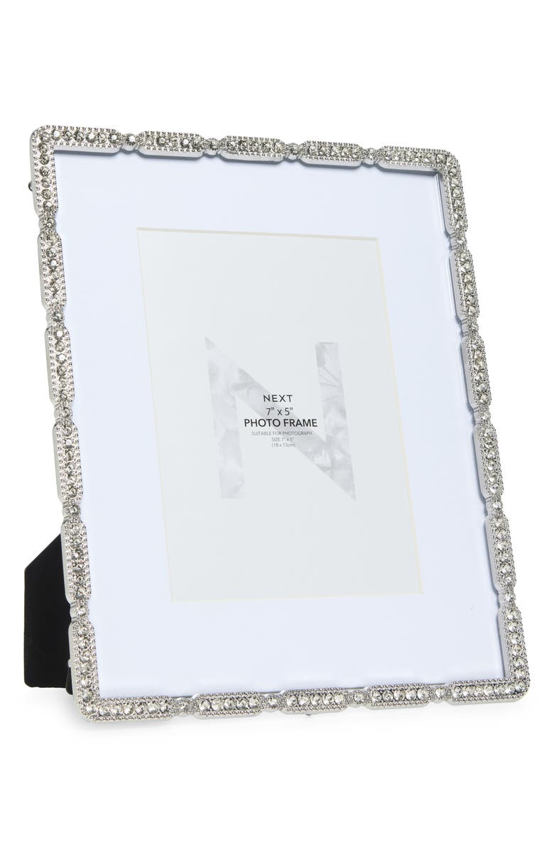 NEXT Embellished Bling Picture Frame, Main, color,