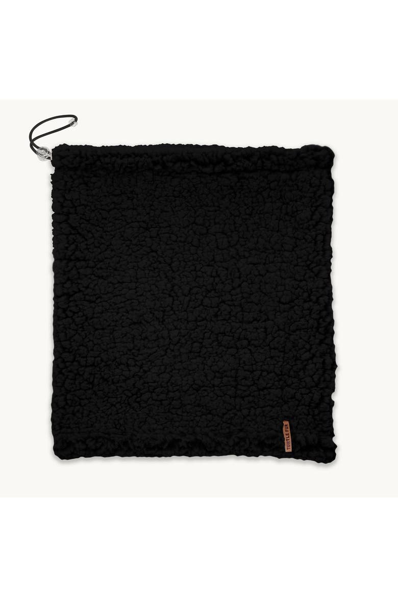 Fleece Cinch Pipe Dream Neck Gaiter, Main, color, Black