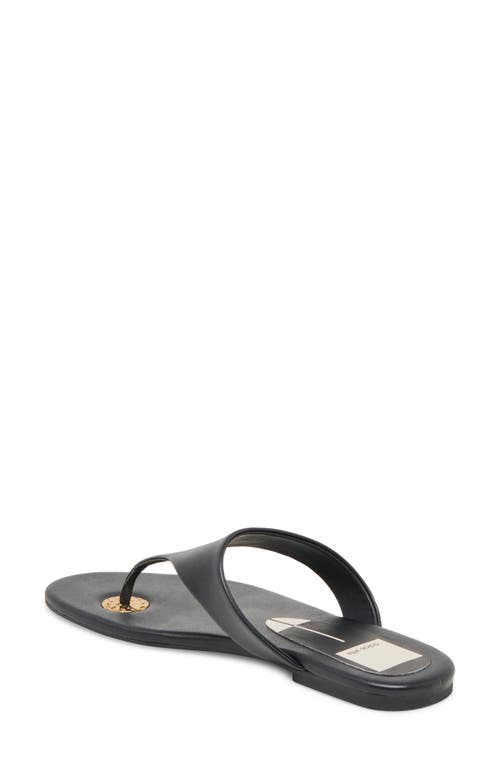 Dolce Vita Kittle Sandals Black Leather In Black
