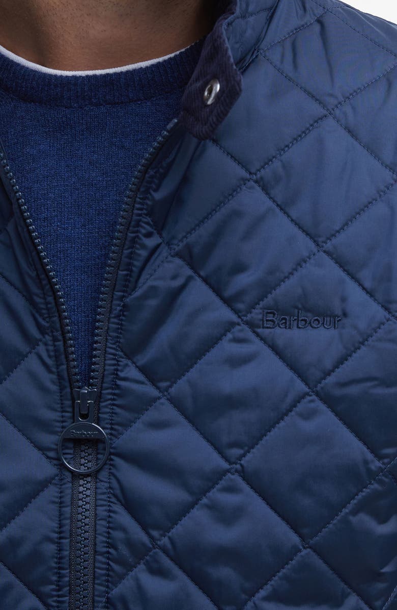 Barbour Linden Quilted Jacket, Alternate, color, Navy
