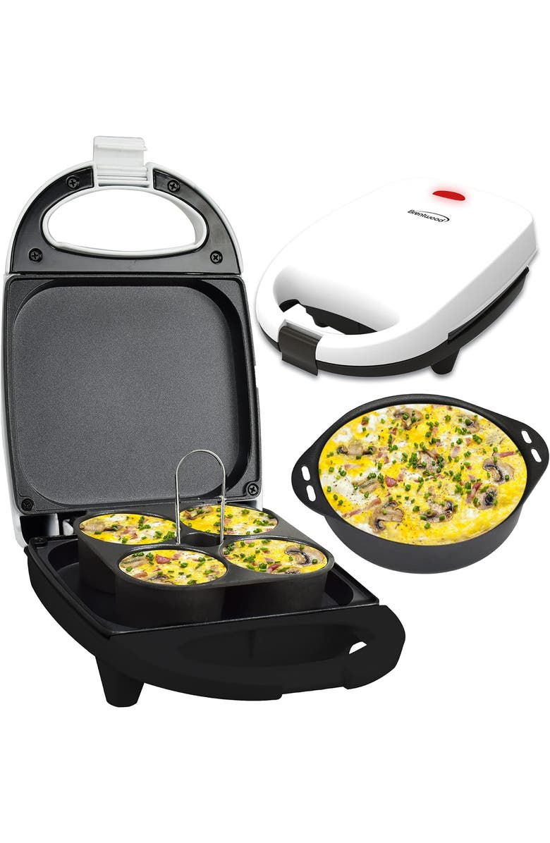 Brentwood Electric Egg Maker, Main, color, White