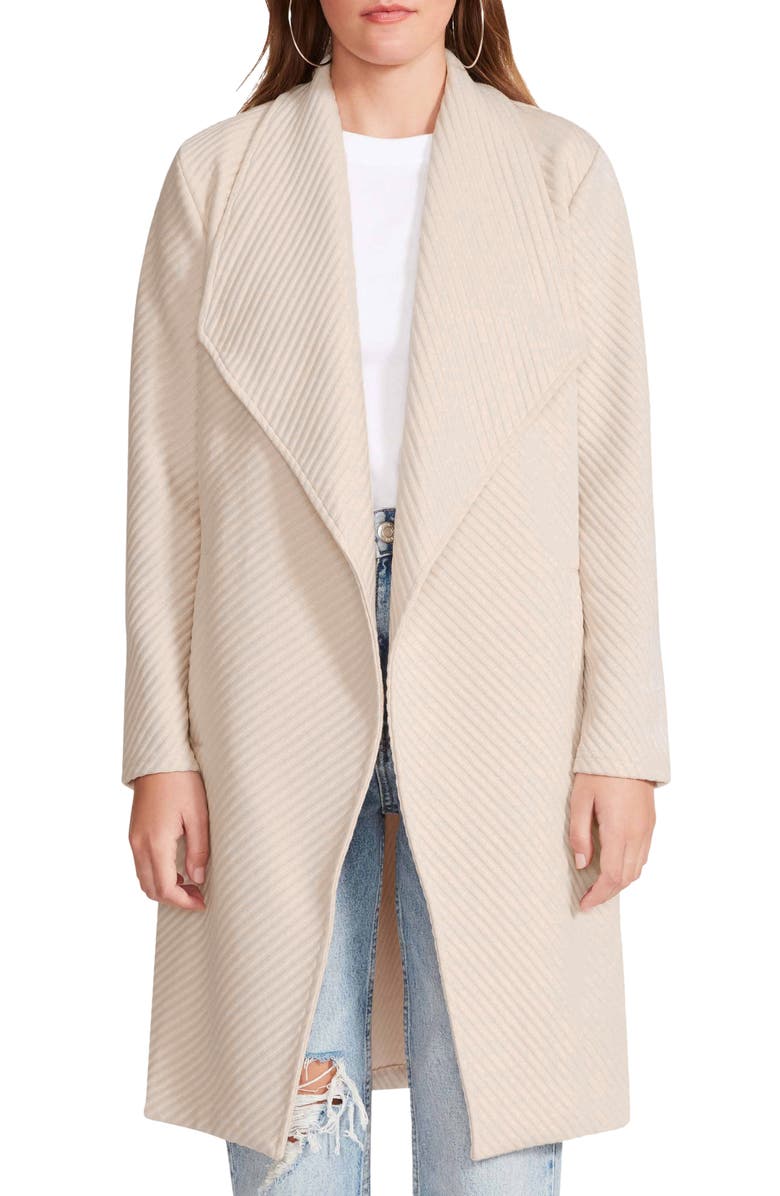 Steve Madden Knit It Jacket, Main, color, Bone