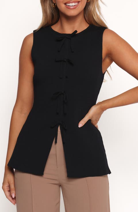 Milani Bow Front Sweater Tank