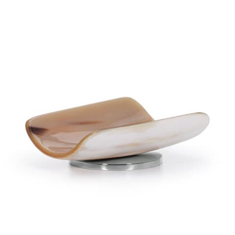 Tusk Light Soap Dish - Nickel