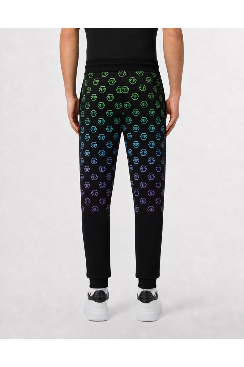 Jogging Trousers Monogram Degrade Men, Alternate, color, black