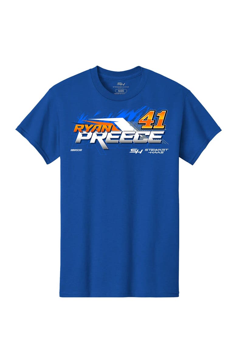 STEWART-HAAS RACING Men's Stewart-Haas Racing Team Collection  Royal Ryan Preece United Rentals Car T-Shirt, Alternate, color, Royal