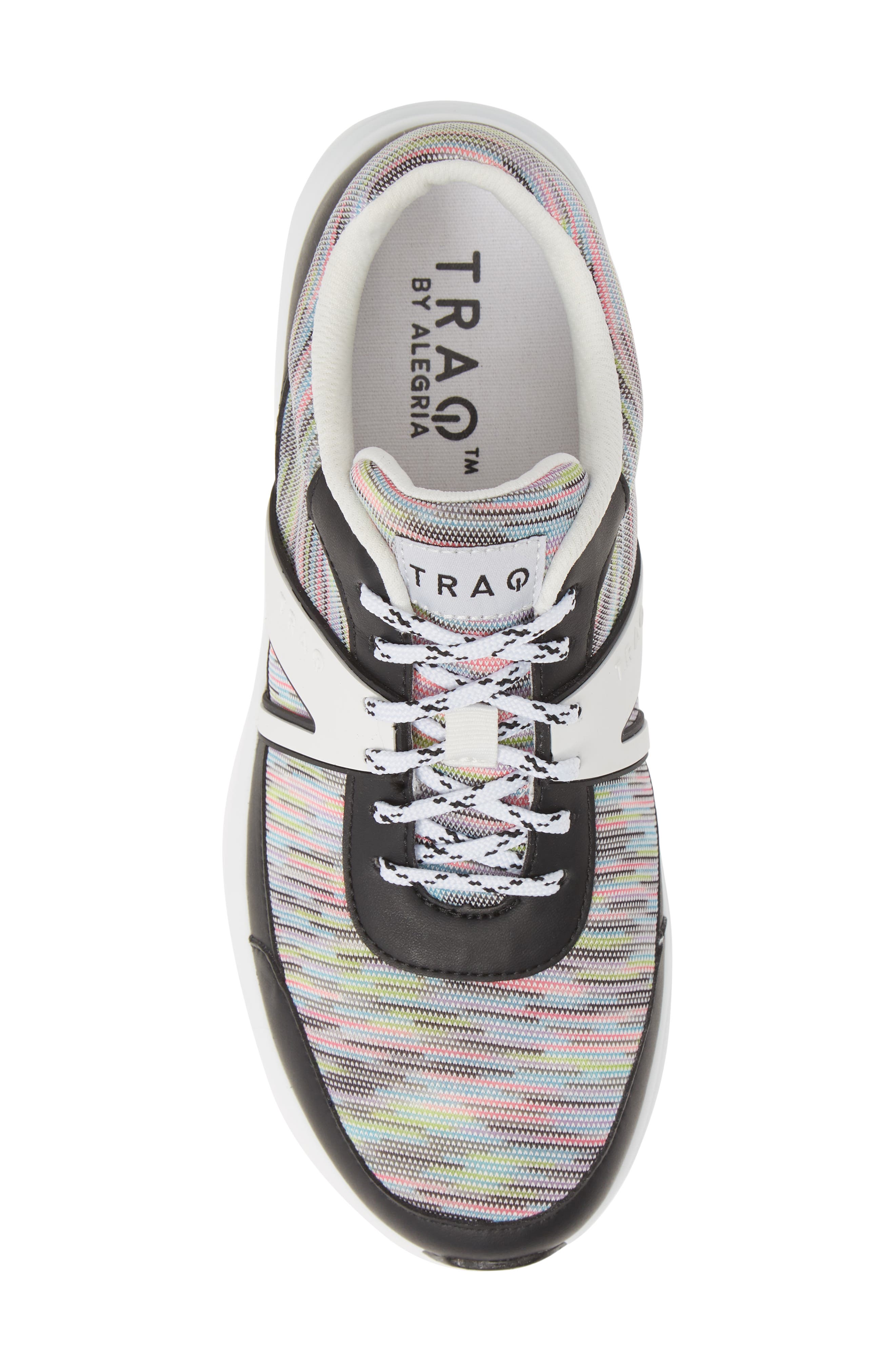 Qarma Sneaker, Alternate, color, HORIZON WHITE LEATHER