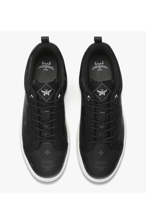 Mcm Neo Terrain Lo Sneakers In Black