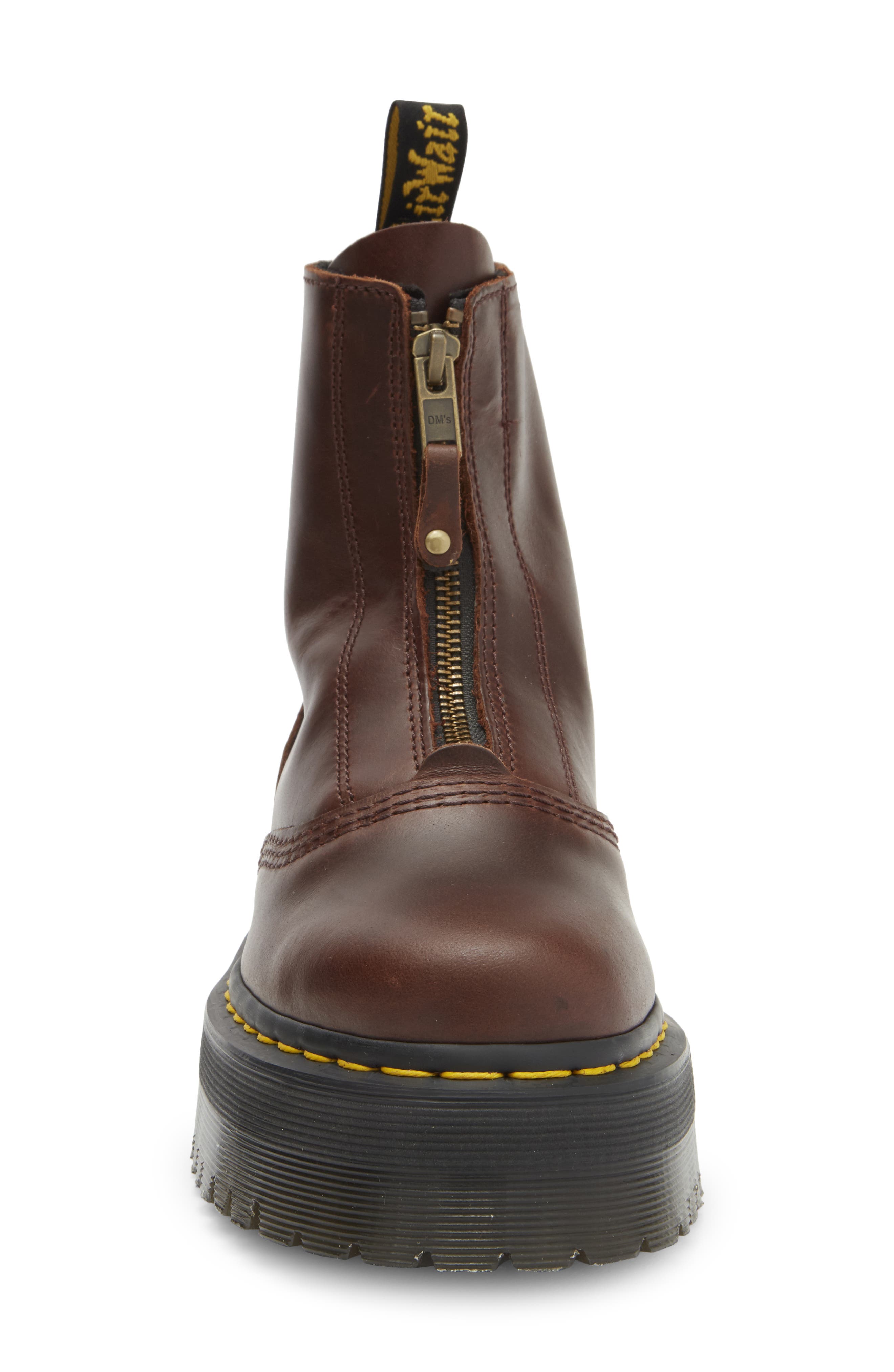 Dr. Martens Jetta Zip Platform Boot, Alternate, color, 