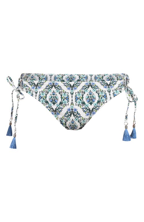 La Blanca Deja Blue Adjustable Loop Hipster Bikini Bottoms