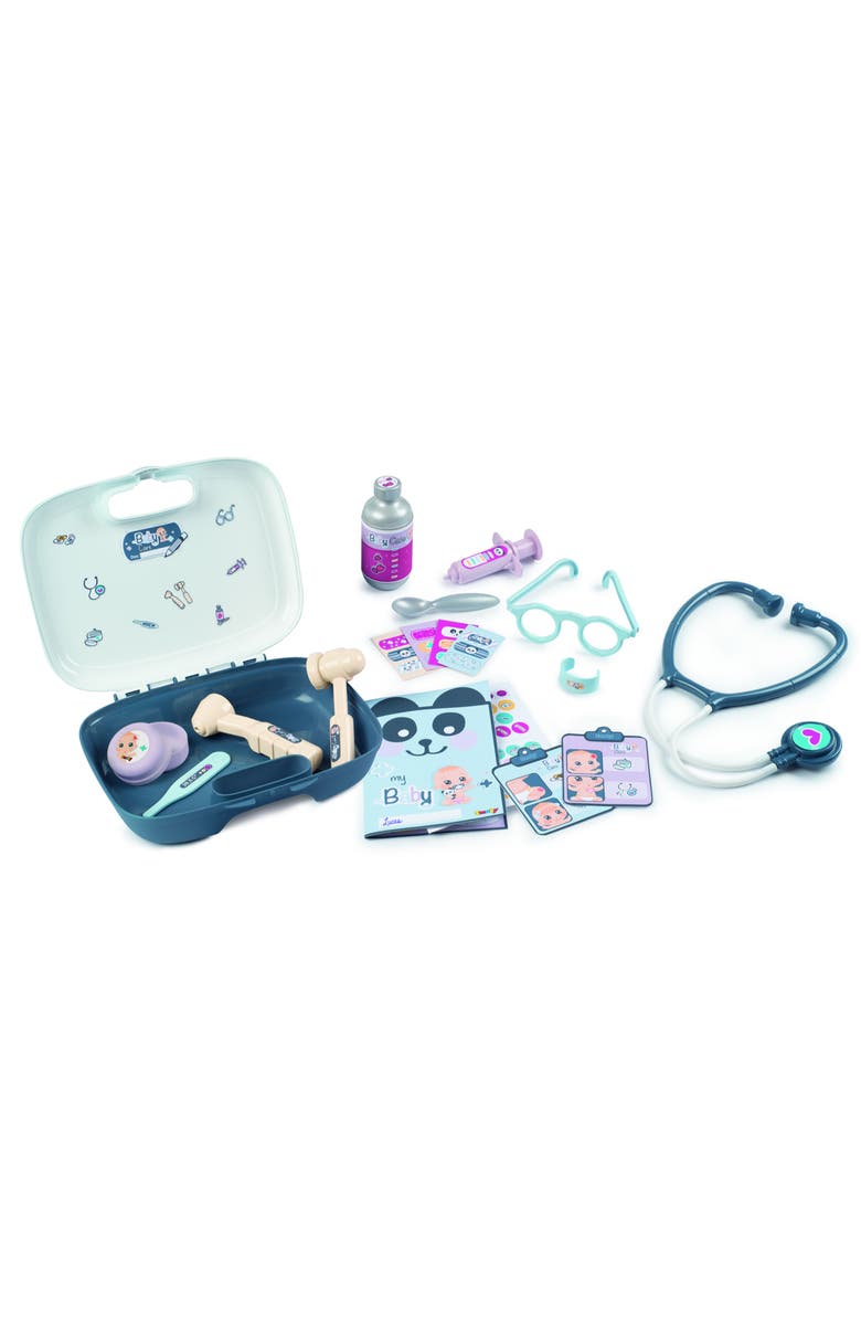 Smoby Toys Baby Doll Care Briefcase, Main, color, Blue