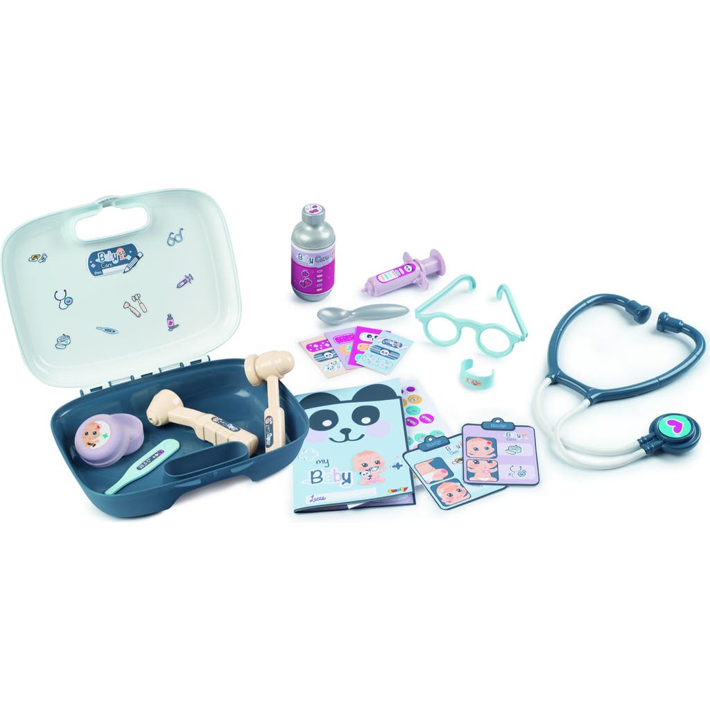 Smoby Toys Baby Doll Care Briefcase in Blue  product