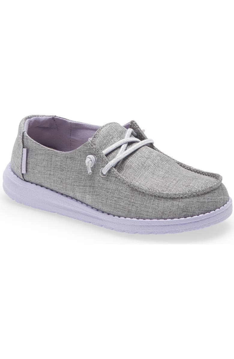 Hey Dude Wendy Sparkling Moc Toe Sneaker, Main, color,