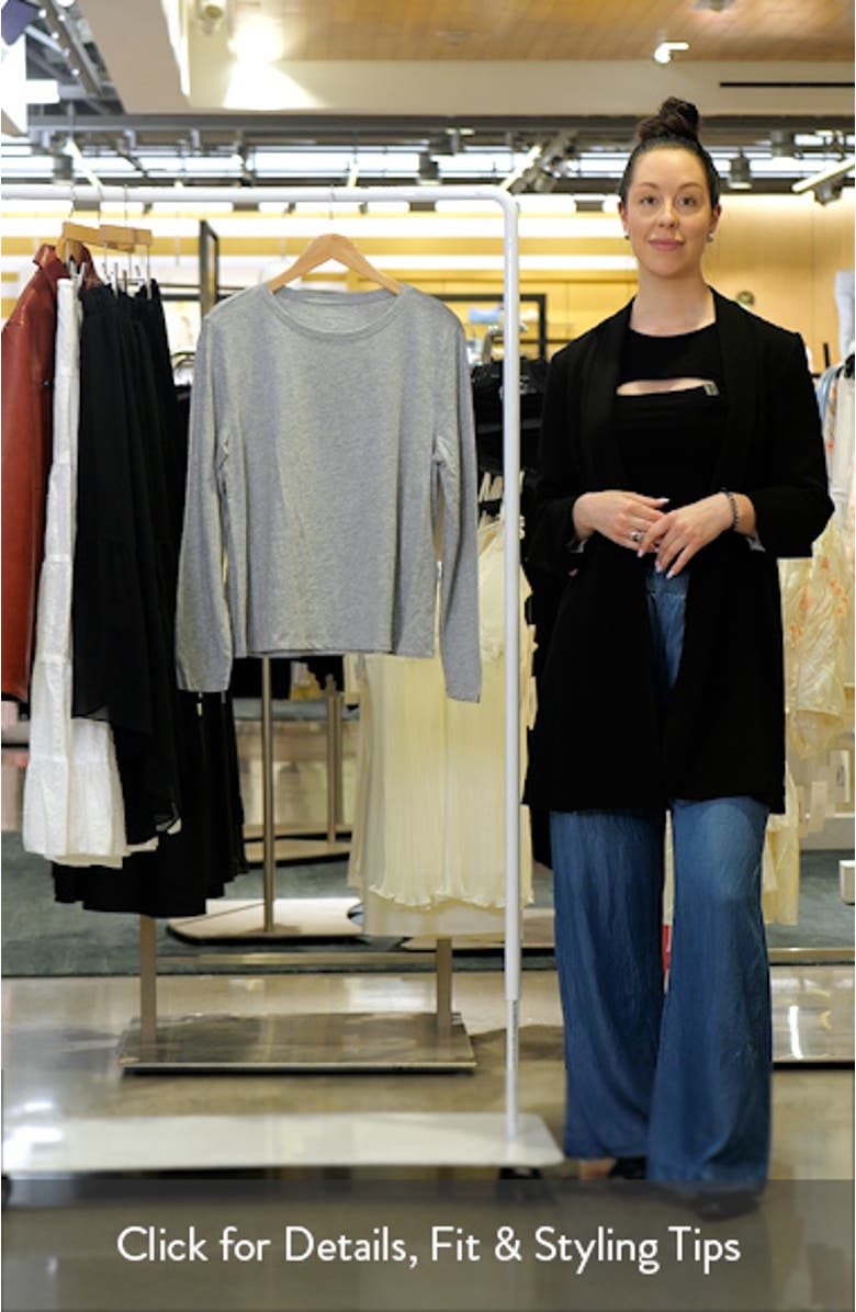 Organic Cotton Long Sleeve T-Shirt