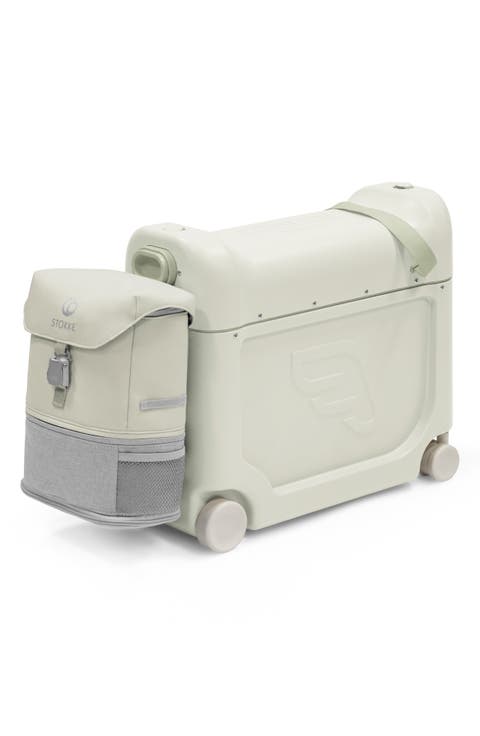 JetKids BedBox® Ride-On Carry-On Suitcase & Backpack Travel Set