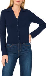 Parker Collared Rib Cardigan
