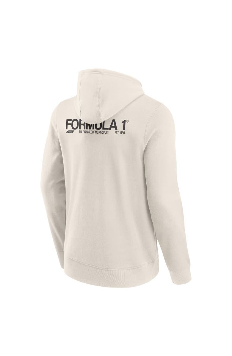 FANATICS Men's Fanatics Branded White Formula 1 End Credits Pullover Hoodie, Alternate, color,