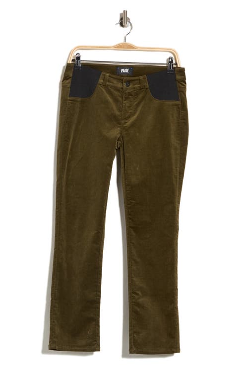 Maternity Cindy High Waist Straight Leg Corduroy Jeans