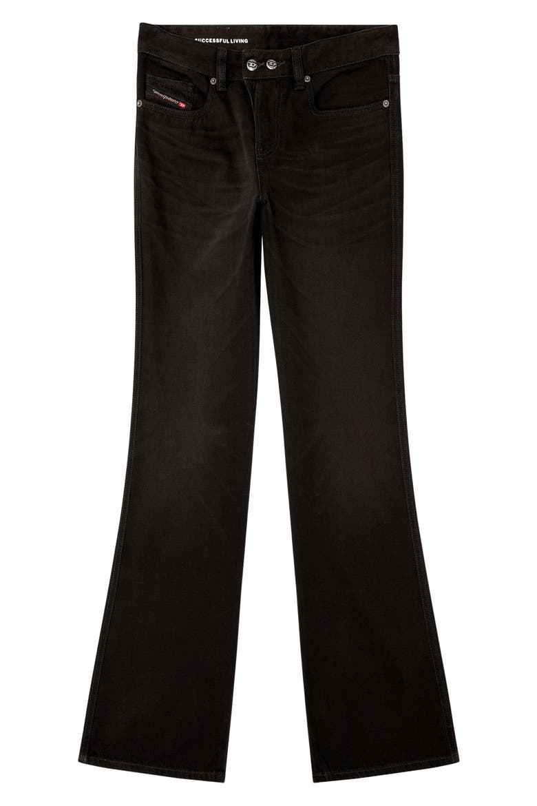 1998 D-Buck Bootcut Jeans, Alternate, color, BLACK DENIM