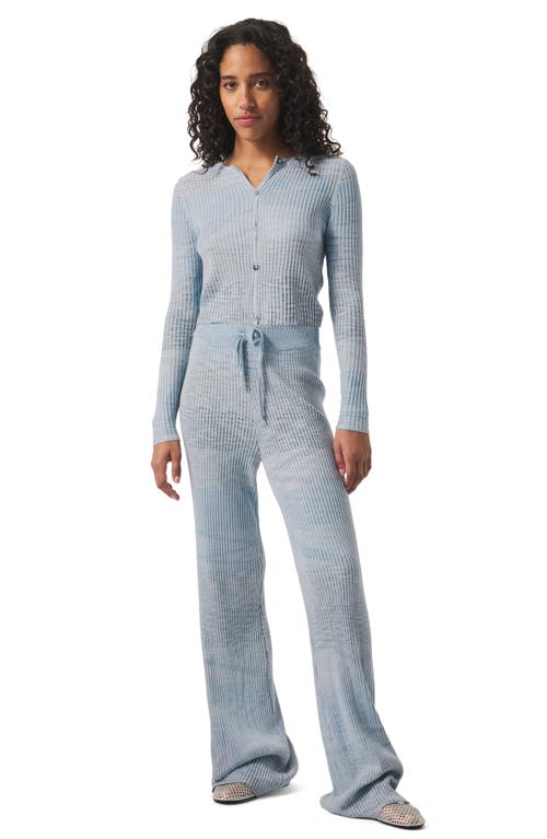 Splendid Adalyn Sweater Pants In Blue Multi