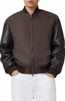 AllSaints Myler Oversize Nylon Bomber Jacket