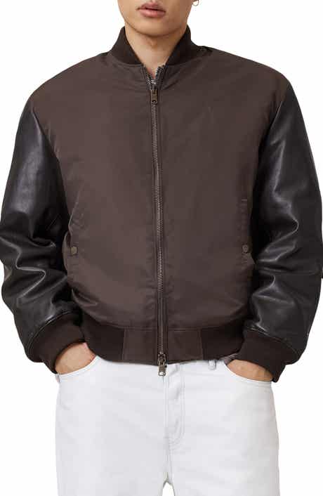 AllSaints Myler Oversize Nylon Bomber Jacket