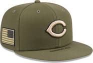 New Era Men's New Era  Olive Cincinnati Reds 2026 Armed Forces Day 59FIFTY Fitted Hat